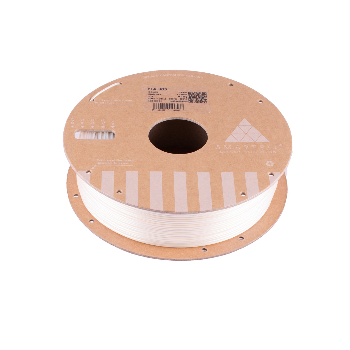 SMARTFIL PLA IRIS, PEARL 1000g