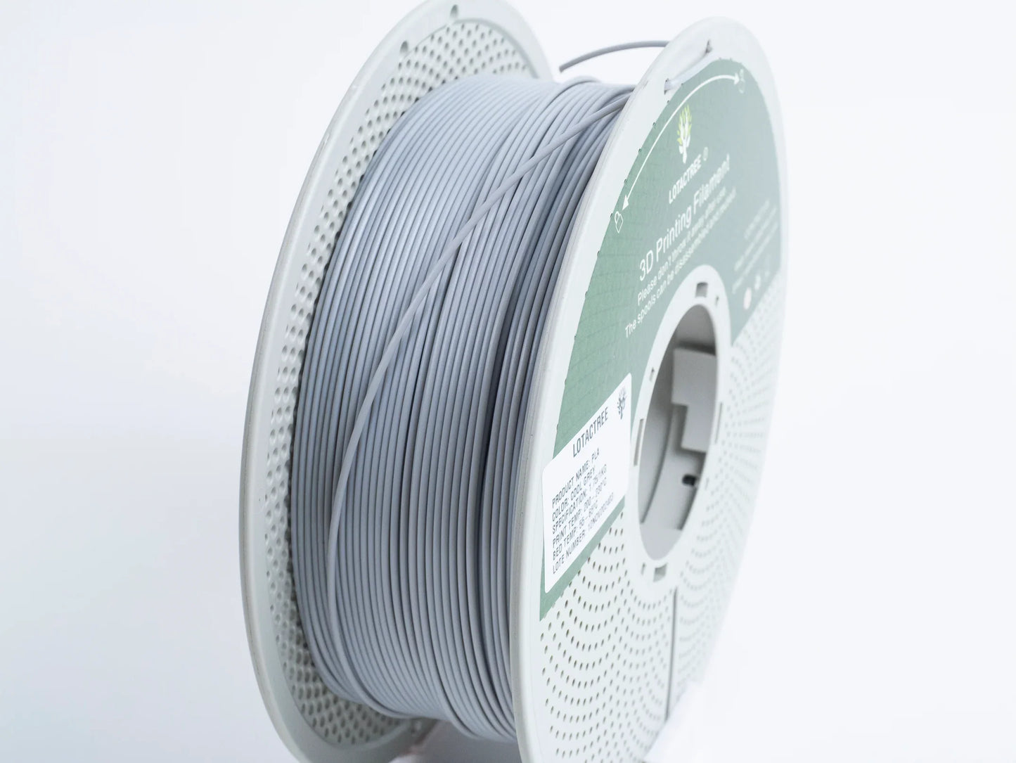 PLA Cool Grey 1kg - Diameter 1.75mm - Lotactree