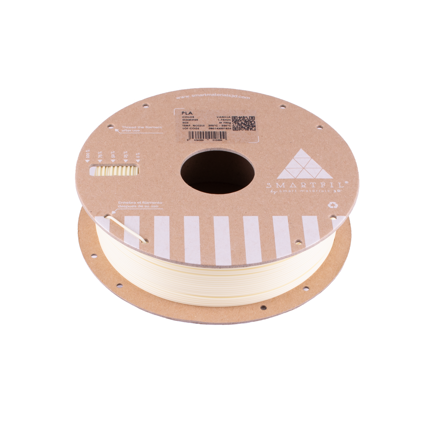 SMARTFIL PLA, PASTEL VANILLA, 1000g