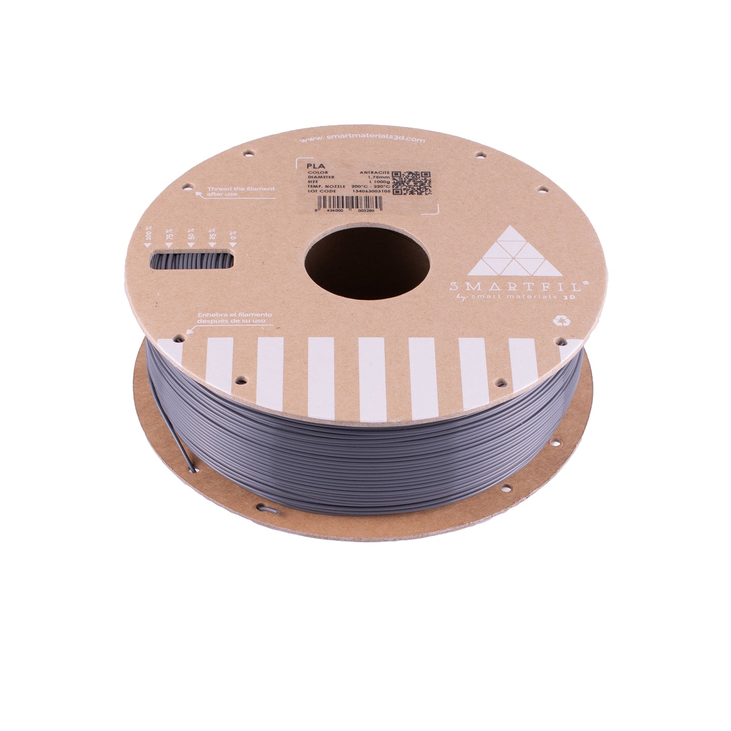 SMARTFIL PLA, ANTHRACITE, 1000g