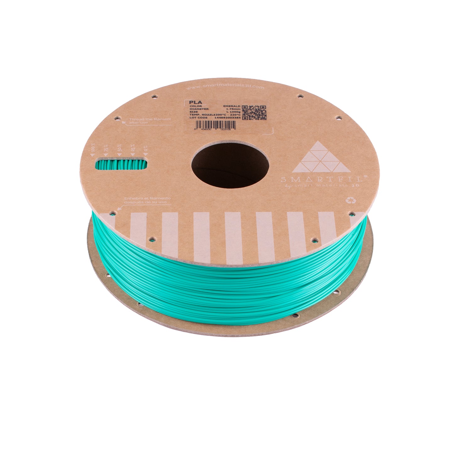 SMARTFIL PLA, EMERALD, 1000g