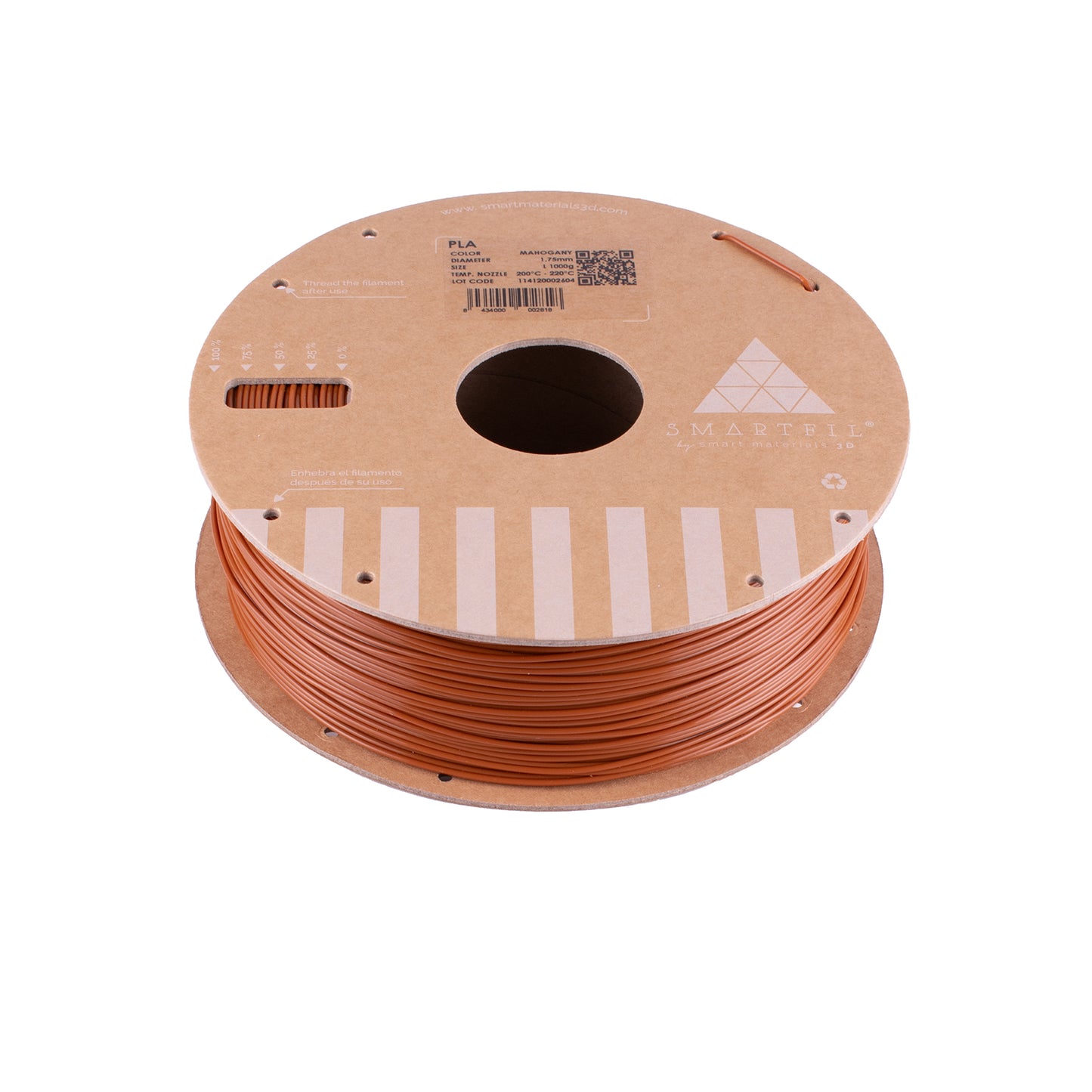 SMARTFIL PLA, MAHOGANY, 1000g