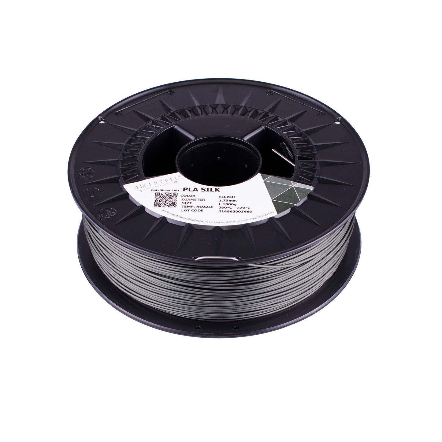 SMARTFIL PLA SILK, SILVER, 1000g
