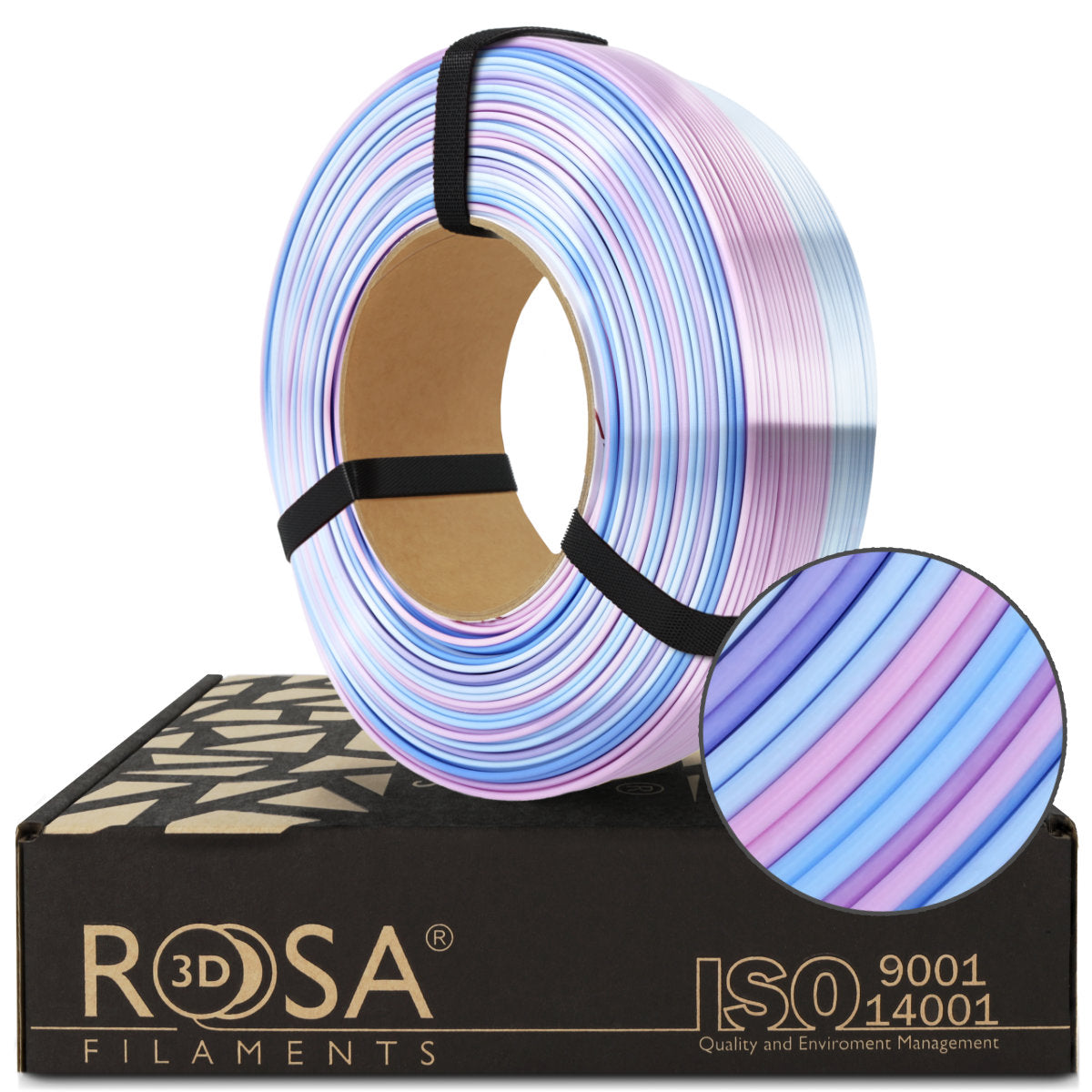PLA Refill PLA Multicolour Silk Candy 1,75mm 1kg