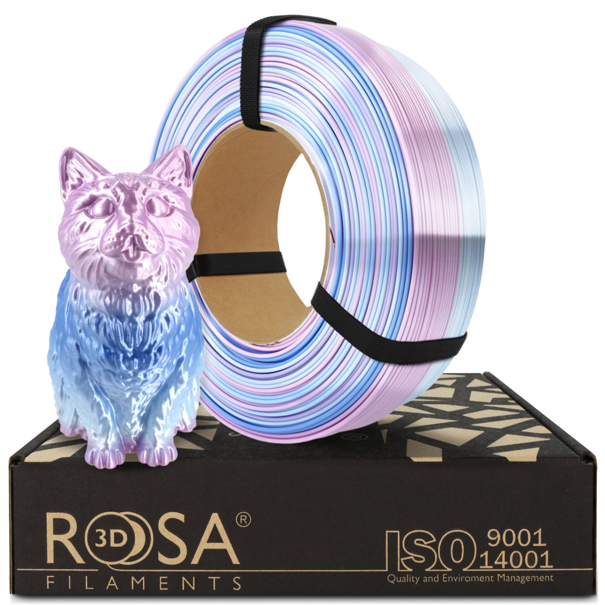 PLA Refill PLA Multicolour Silk Candy 1,75mm 1kg