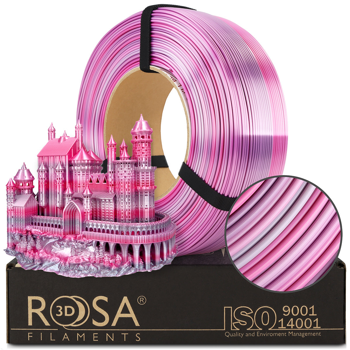 PLA Refill PLA Multicolour Silk Flower 1,75mm 1kg
