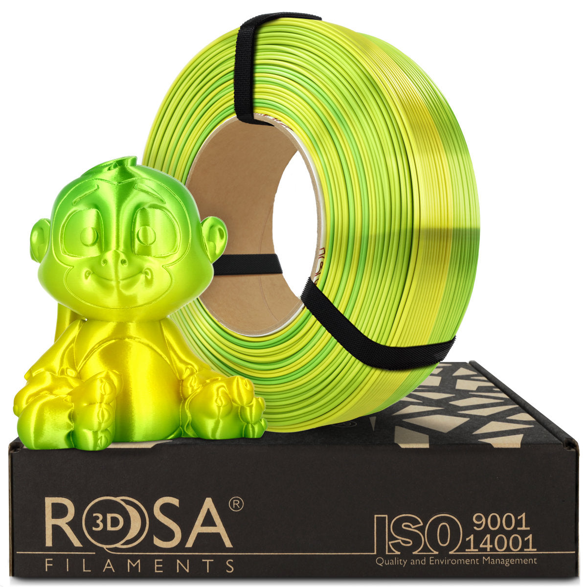 PLA Refill PLA Multicolour Silk Jungle 1,75mm 1kg