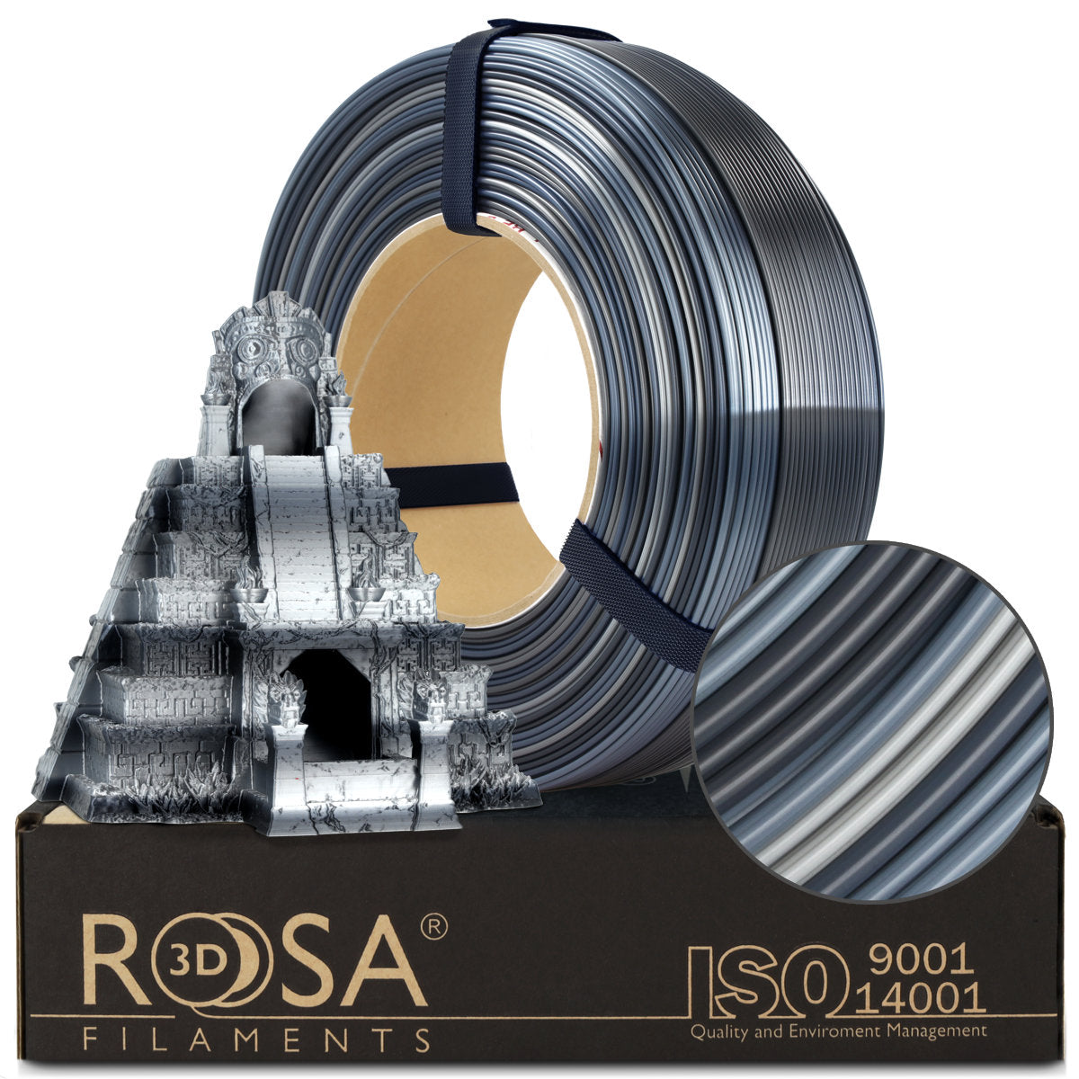 PLA Refill PLA Multicolour Silk Moon 1,75mm 1kg