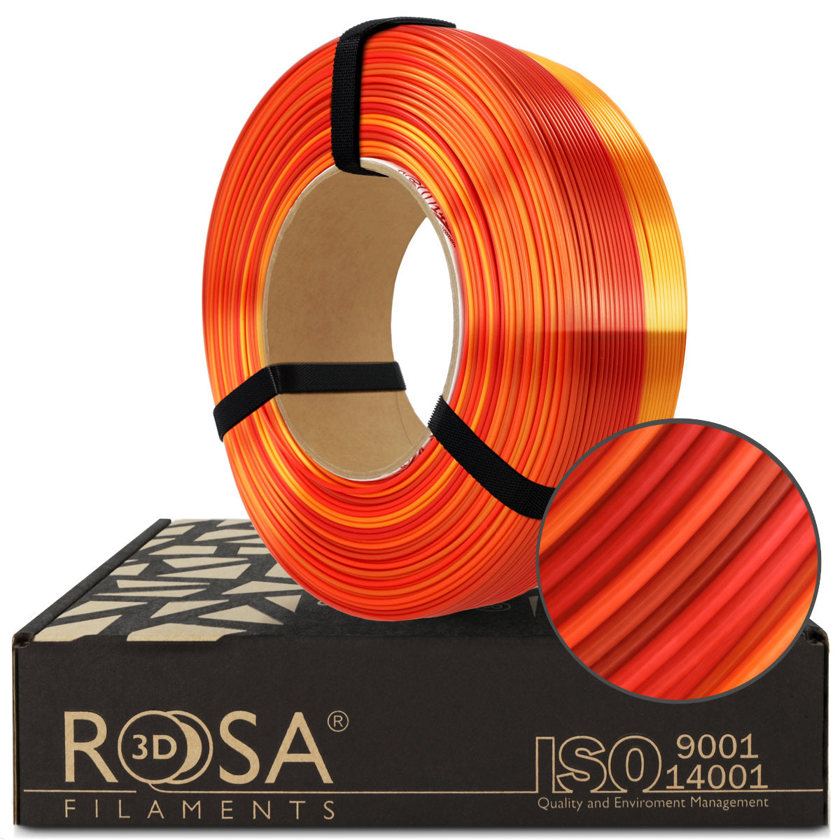 PLA Refill PLA Rainbow Silk Fire 1,75mm 1kg