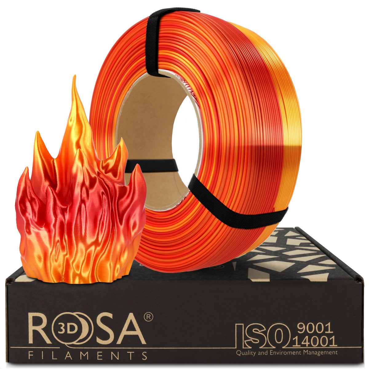 PLA Refill PLA Rainbow Silk Fire 1,75mm 1kg