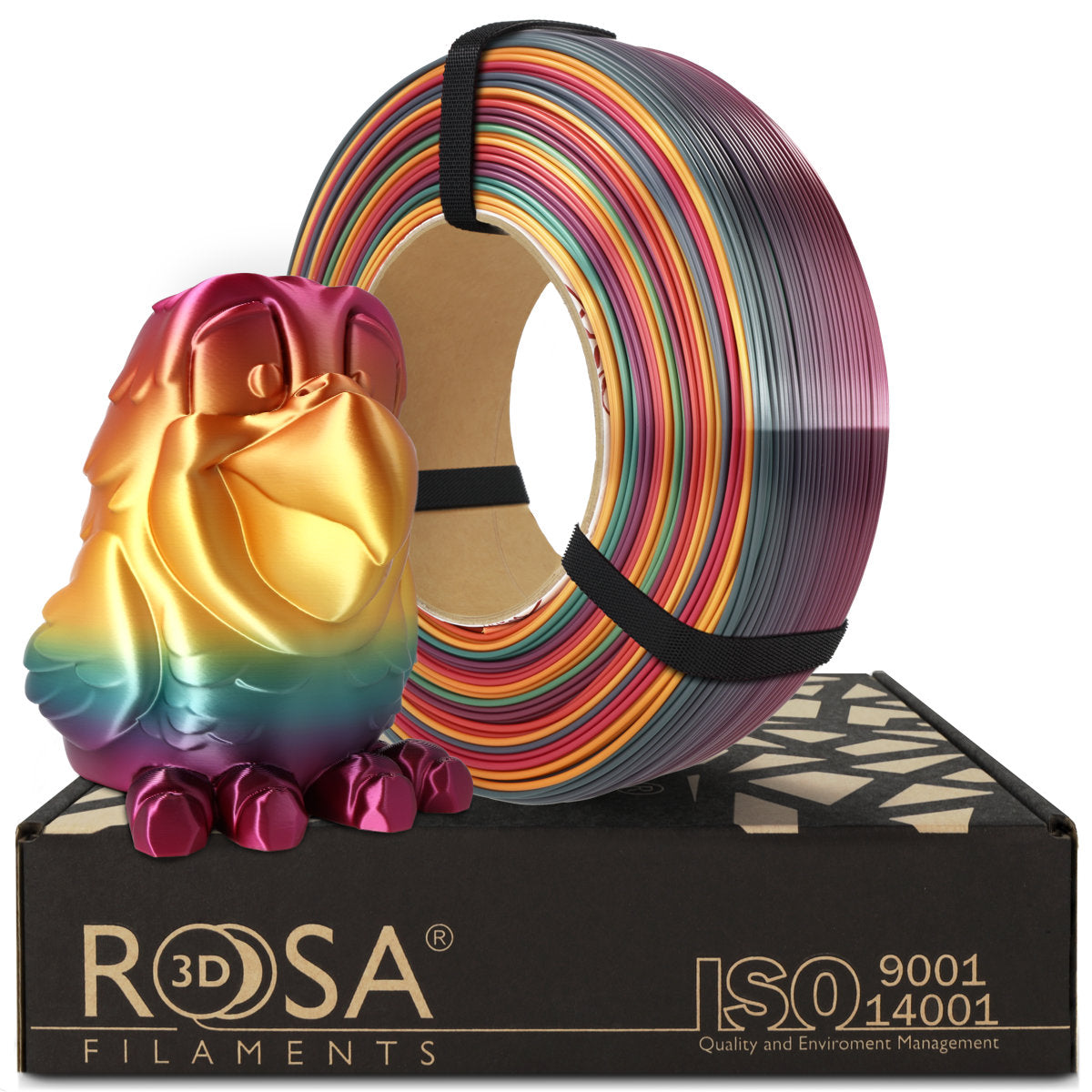 PLA Refill PLA Rainbow Silk Tropical 1,75mm 1kg