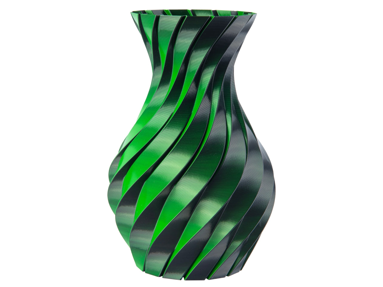 Filamento PLA Silk Dual Verde/Preto 1kg - 3DPower 1.75mm
