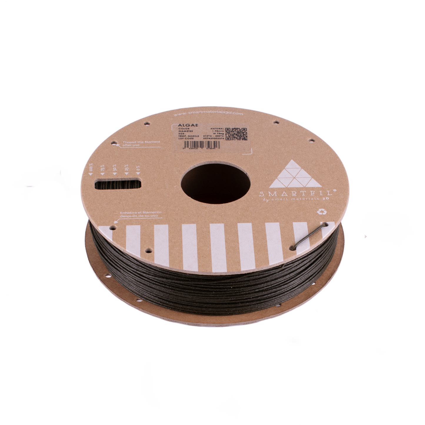 Sustentável, ALGAE - Diâmetro 1,75mm, 750g.
