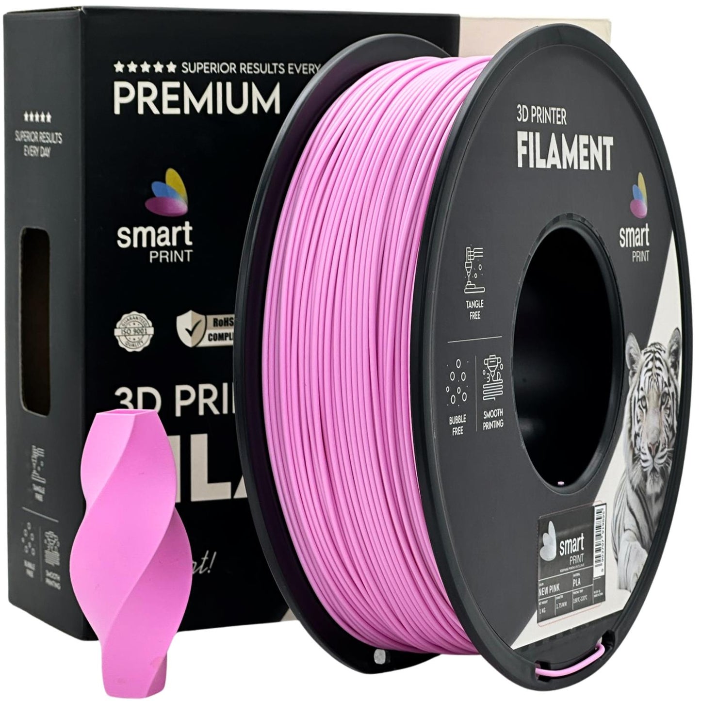 Smart Print - PLA Rosa 1kg - Diâmetro 1,75mm