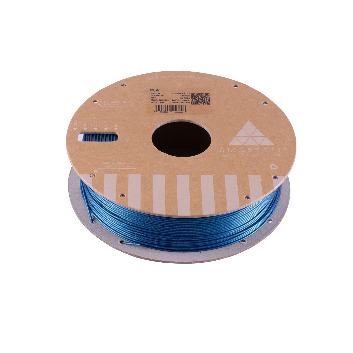 SMARTFIL PLA, GLITTER BLUE, 1000g