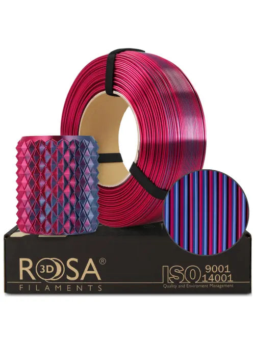 PLA Refill PLA Magic Silk Midnight City (blue+fuchsia) 1kg