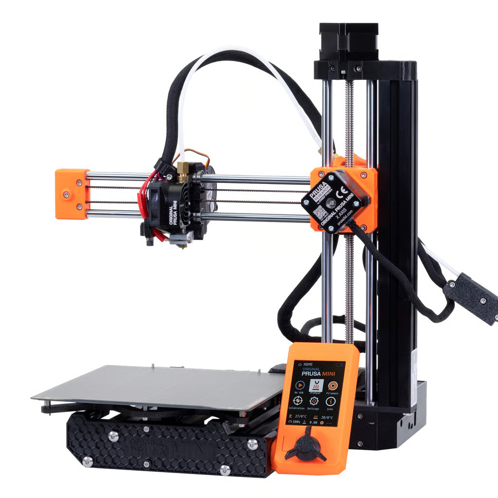 Impressora 3D Prusa MINI+ - Compacta Profissional - Bundle Caixa fechada