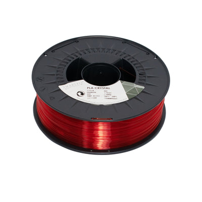 SMARTFIL PLA Crystal, Vermelho Translúcido 1,75mm 1000g