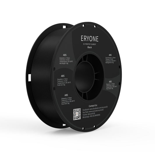 ERYONE ABS Hyper Speed3D Printer Filament 1.75mm, Dimensional Accuracy +/- 0.05 mm 1kg (2.2LBS)/Spool