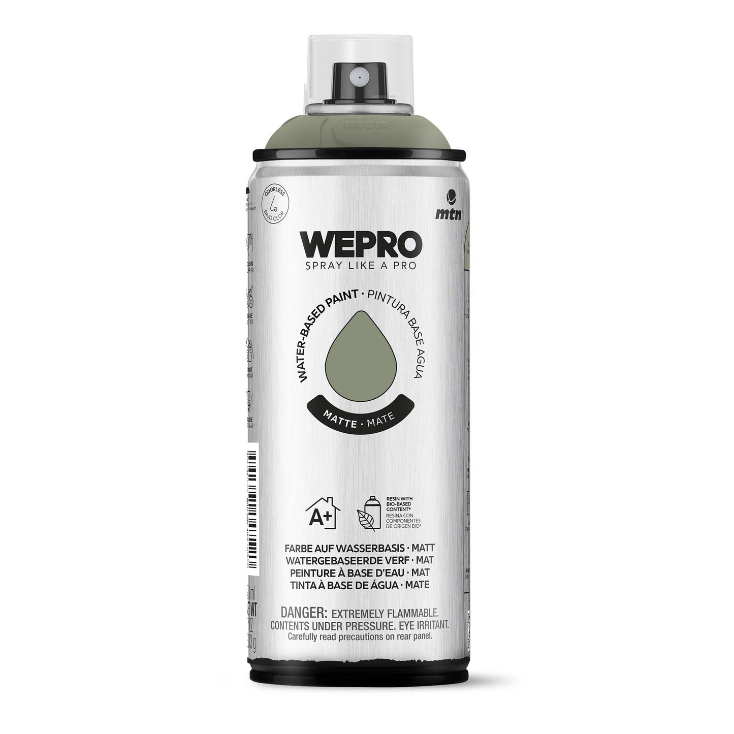 MTN WEPRO Water Based Verde Camuflagem 400ml