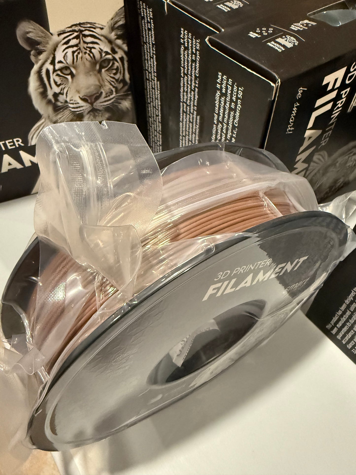 Smart Print - PLA Wood Black Walnut 1kg - Diâmetro 1,75mm