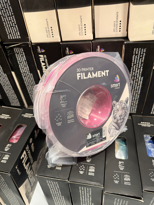 Smart Print - Silk PLA Dual Color Pink Gold 1kg - Diâmetro 1,75mm