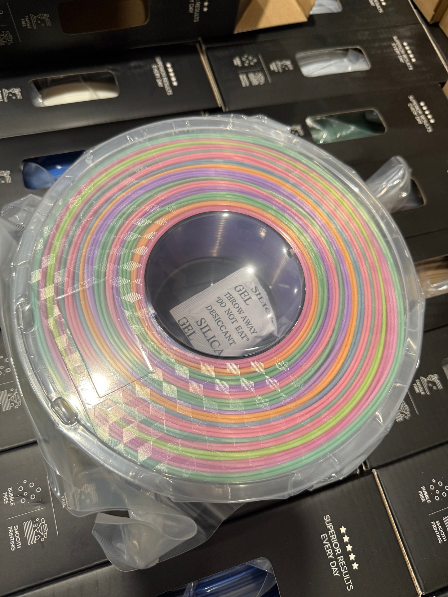 Smart Print - Silk PLA Rainbow 1kg - Diâmetro 1,75mm