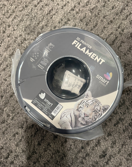 Smart Print - PLA Luminous Glow White 1kg - Diâmetro 1,75mm