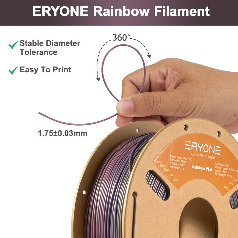 ERYONE PLA Lagoon Rainbow 1kg