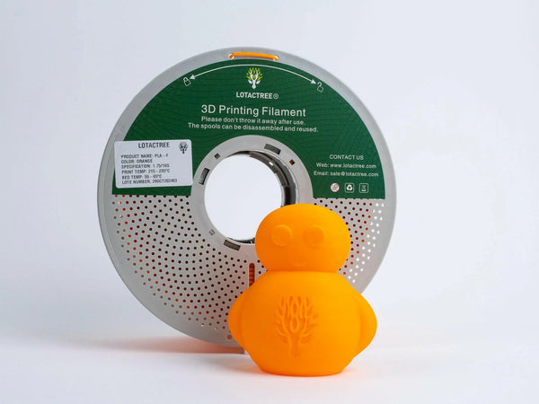 Lotactree - PLA-F Orange 1kg - Diâmetro 1,75mm