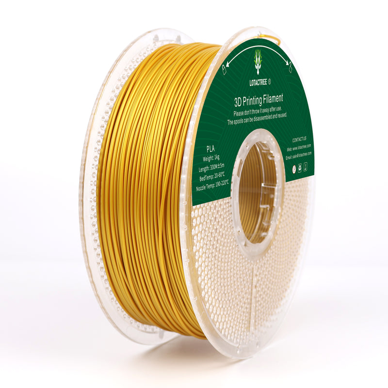 Lotactree - PLA Gold 1kg - Diâmetro 1,75mm