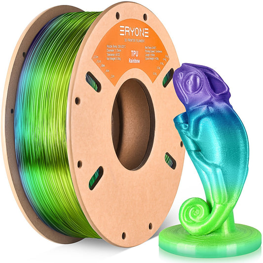 ERYONE TPU Rainbow ，1.75 mm±0.05 mm（0.5kg） 0.5kg