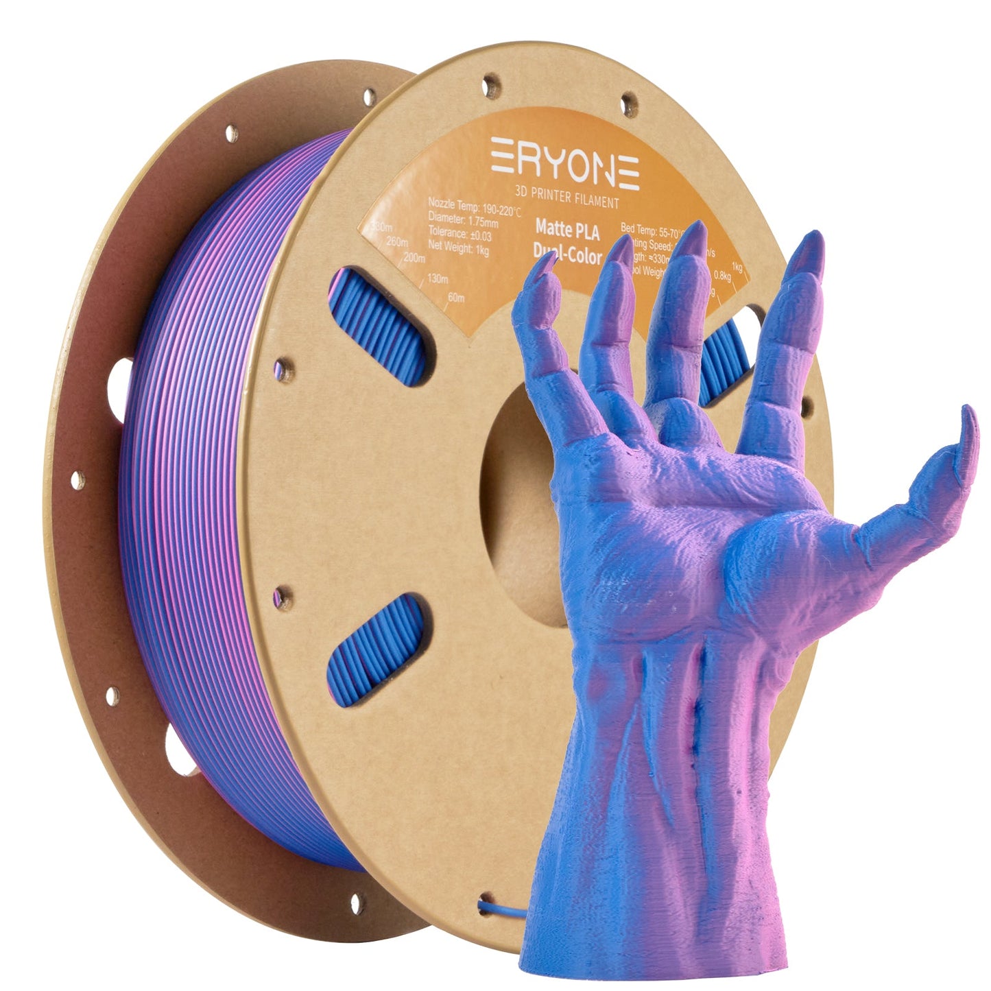 ERYONE PLA Matte Gradient Dual-Color 1kg