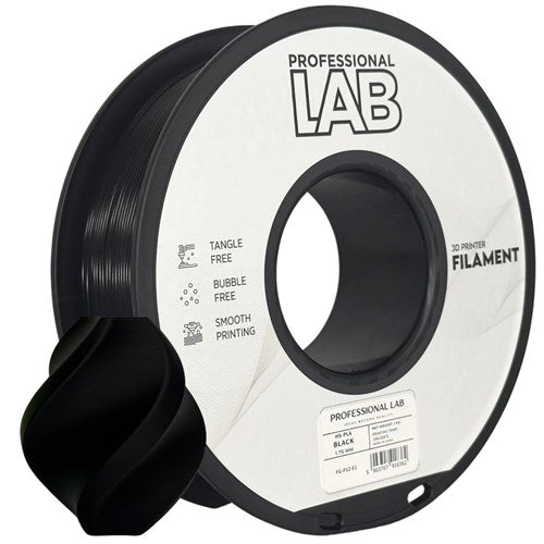 Professional Lab - HS-PLA High Speed Preto 1kg - Diâmetro 1,75mm