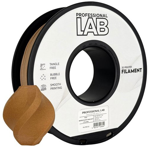 Professional Lab - PLA Wood Black Walnut 1kg - Diâmetro 1,75mm