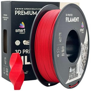 Smart Print - Red PLA MATTE 1kg - Diâmetro 1,75mm