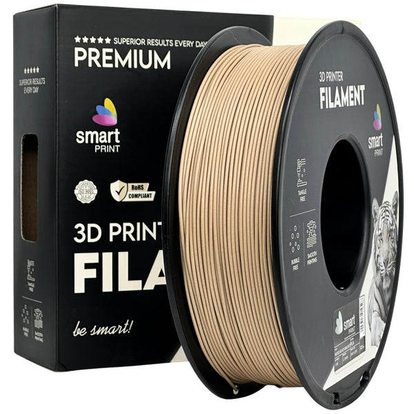 Filamento PLA Wood Madeira Nogueira Preta 1kg - Smart Print