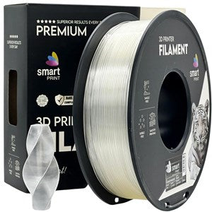 Smart Print - Transparent PLA+ 1kg - Diâmetro 1,75mm