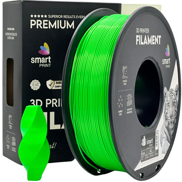 Smart Print - PLA Verde 1kg - Diâmetro 1,75mm