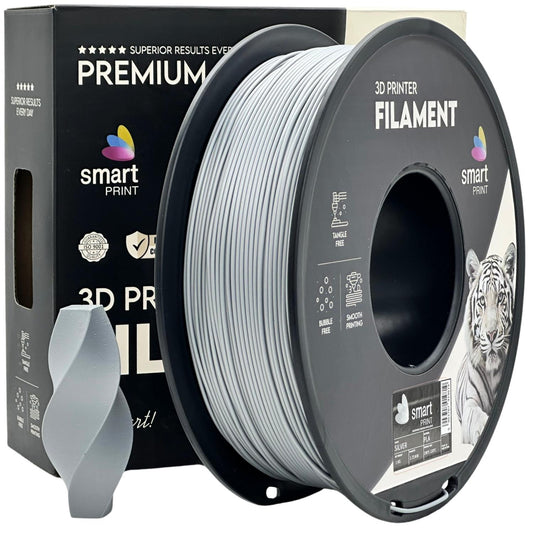 Smart Print - PLA Prateado 1kg - Diâmetro 1,75mm