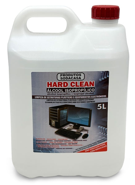 Alcool isopropílico HARD CLEAN 5LT